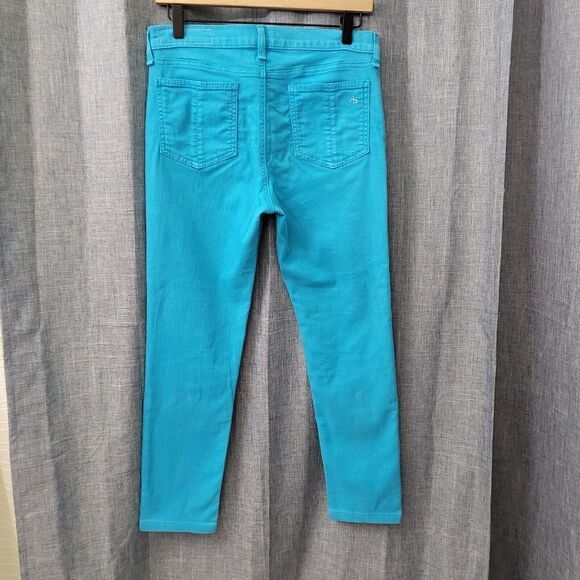 rag & bone Crop Skinny Electric Indiglo Jean Size 29 (8) - Picture 3 of 8